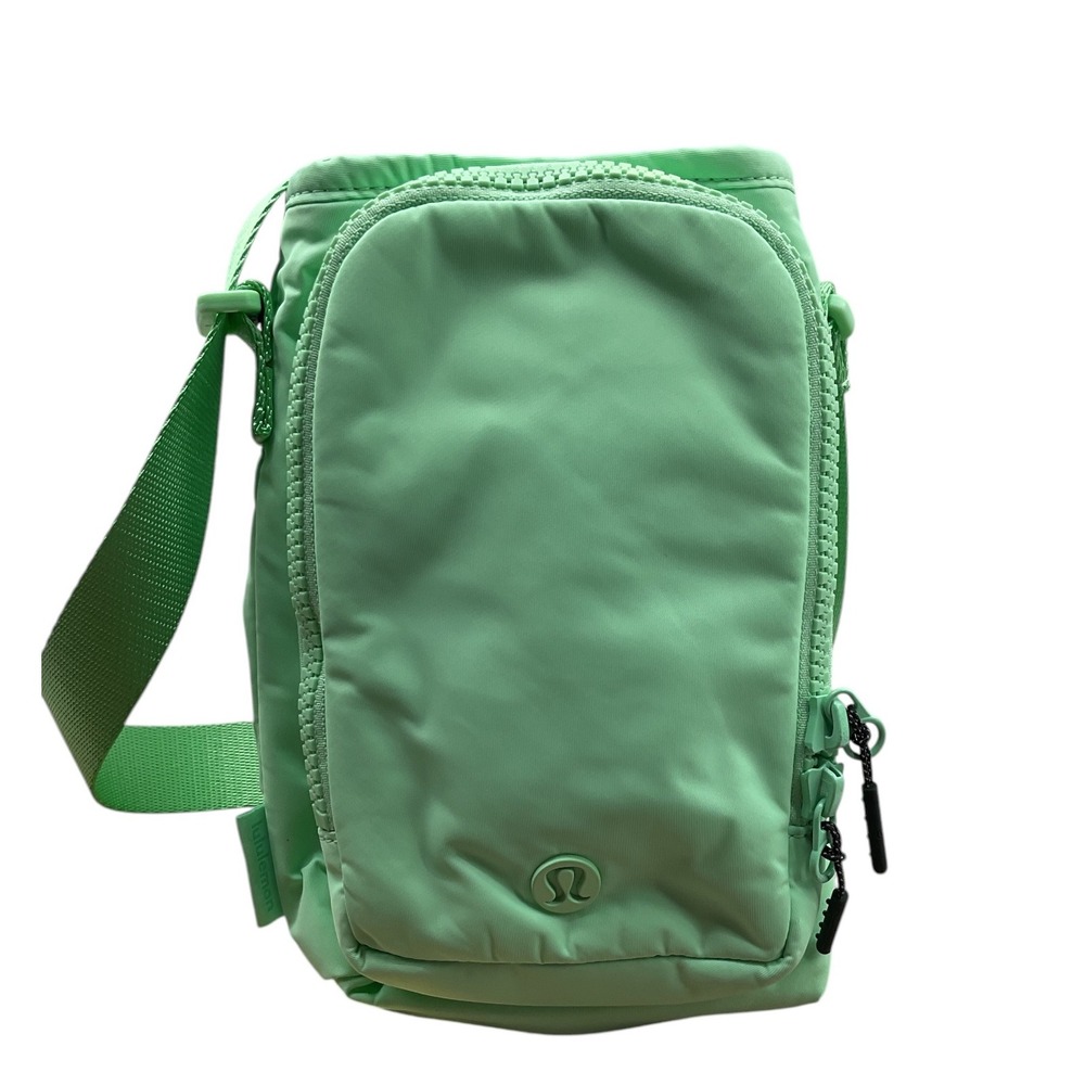 Lululemon Easy Access Crossbody Bag Mint Green Adjustable Strap Water Repellent